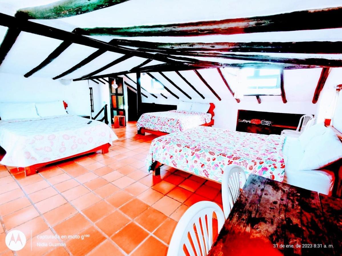 Hostal Balcon De Anita Rancho Tranquera Villa de Leyva Exterior foto
